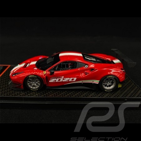 Ferrari 488 GT3 2020 Rot Corsa 1/43 BBR Models BBRC238