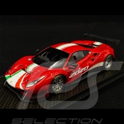 Ferrari 488 GT3 2020 Red Corsa 1/43 BBR Models BBRC238