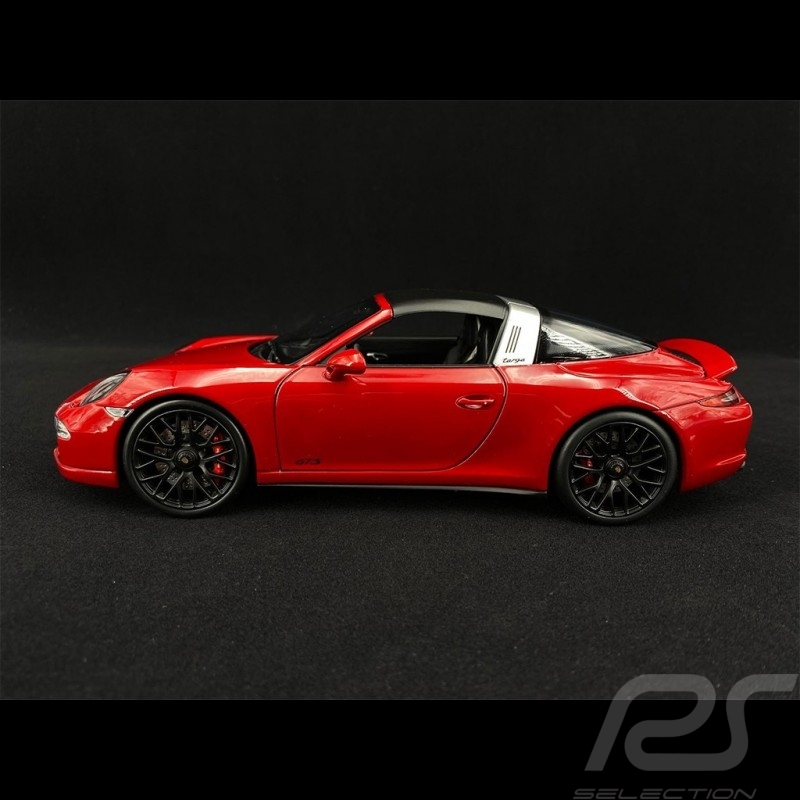 Porsche 911 Carrera 4 GTS Targa Type 991 2014 Rouge red rot Carmin 1/18 Schuco 450039300
