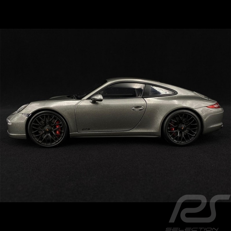 Porsche 911 Carrera GTS Coupe Type 991 2014 Agate Grey 1/18 Schuco 450039600