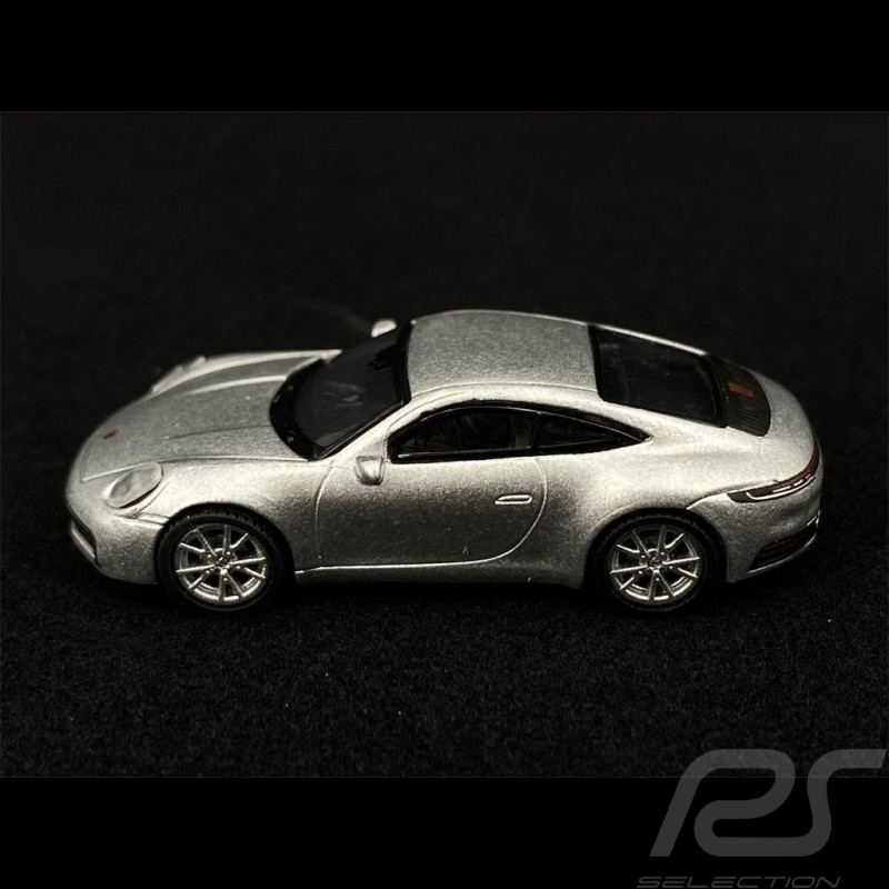 Porsche 911 Carrera S Coupe Type 992 2019 Argent GT Metallique 1/87 Schuco 452653600