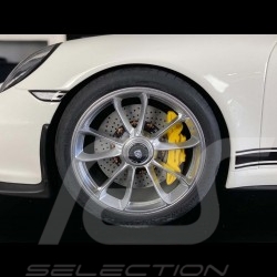 Porsche 911 R Type 991 2016 Reines Weiß mit rote Streifen 1/8 Minichamps 800652000