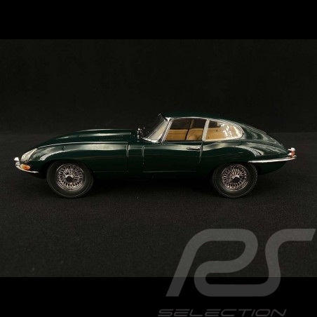 Jaguar Type E RHD 1961 Vert British Racing 1/18 Kyosho KYO8954G0