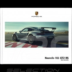 Porsche Brochure Nouvelle 911 GT2 RS Sans concession 06/2017 in french ﻿WSLD1801000130
