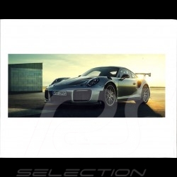 Porsche 997 Carrera grise 1/43 Minichamps WAP02011415