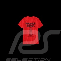 T-Shirt Porsche Le Mans 1983 Nobody's Perfect rot WAP805E - herren - Große XS