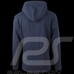 Sweatshirt à capuche hoodie Porsche Martini Racing Bleu foncé WAP920F - homme