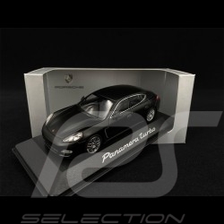 Porsche Panamera Turbo 2009 Noir black schwarz Mat 1/43 Minichamps WAP0200270C
