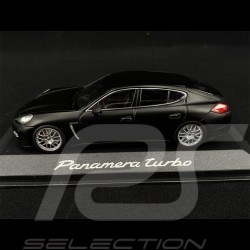 Porsche Panamera Turbo 2009 Noir black schwarz Mat 1/43 Minichamps WAP0200270C