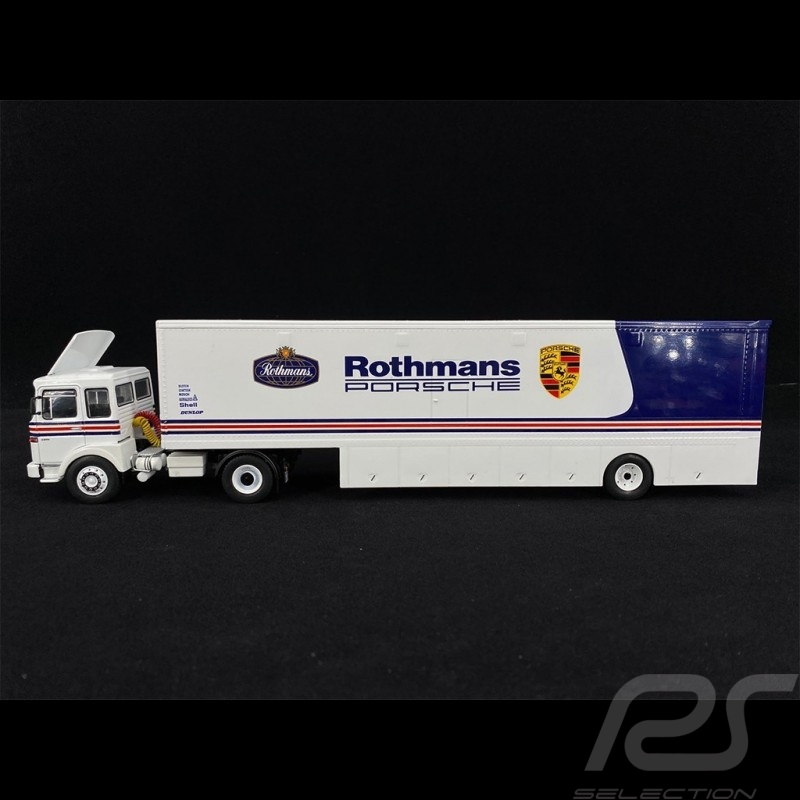 Camion Transporteur truck lkw MAN Büssing Porsche Motorsport Rothmans 1/43 IXO TT022