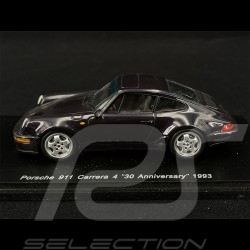 Porsche 911 Carrera 4 30ème Anniversaire Type 964 1993 Viola 1/43 Spark S2033