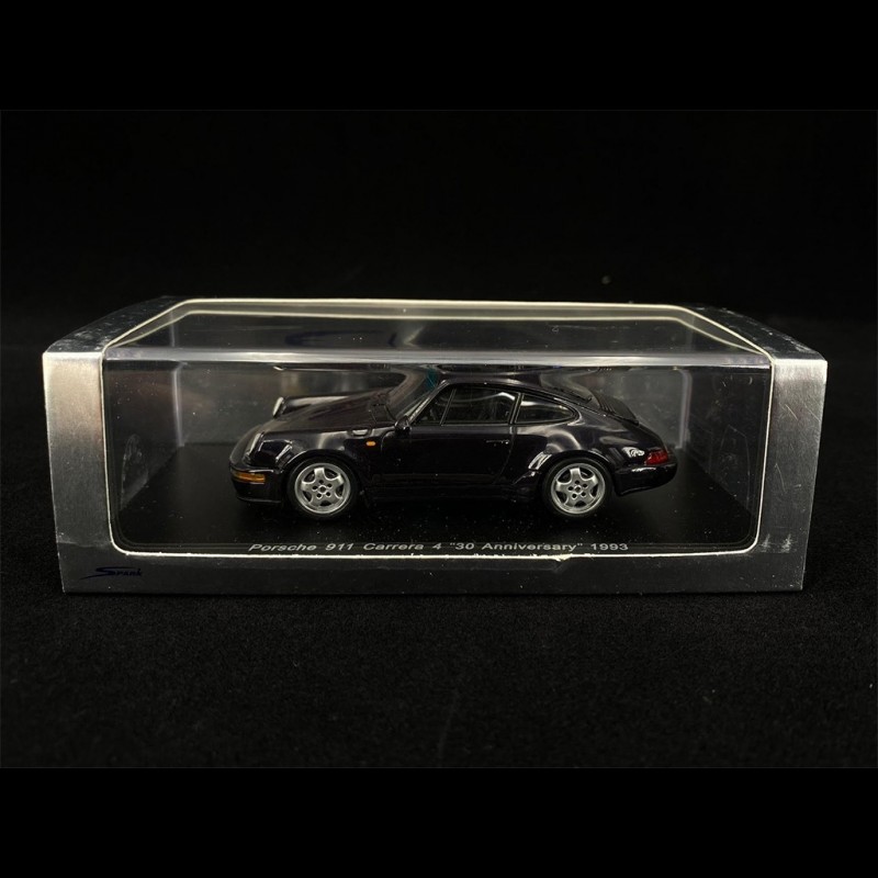 Porsche 911 Carrera 4 30th Anniversary Type 964 1993 Viola 1/43 Spark S2033