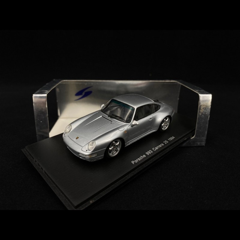 Porsche 911 (993) Carrera Année 1993 Argent 1:18 Bburago