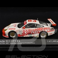 Porsche 911 GT3 RS n° 83 24h Daytona 2003 1/43 Minichamps 400036983