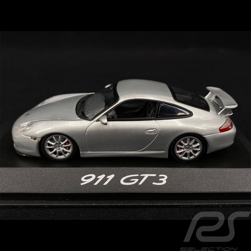 Porsche 911 GT3 Type 996 2002 Argent silver silber Arctique Métallique 1/43 Minichamps WAP02009513