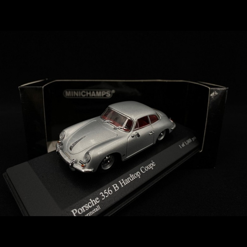 Porsche 356 B Hardtop Coupé 1960 silver grey 1/43 Minichamps 400064321