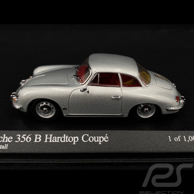 Porsche 356 B Hardtop Coupé 1960 silver grey 1/43 Minichamps 400064321