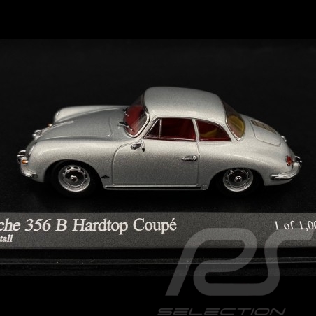 Porsche 356 B Hardtop Coupé 1960 gris argent 1/43 Minichamps 400064321