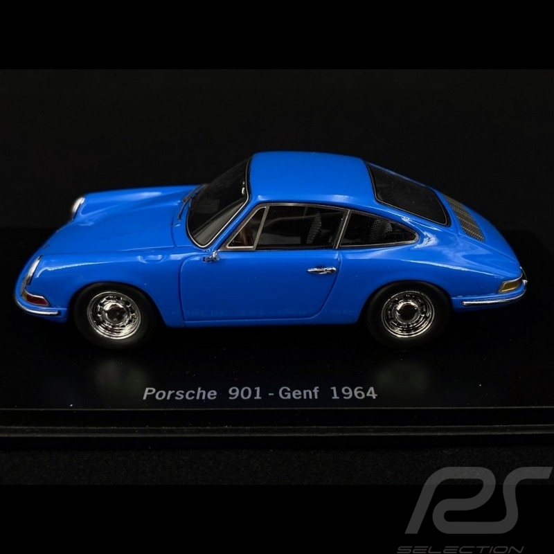 Porsche 901 Genf 1964 Blau 1/43 Spark MAP02020613