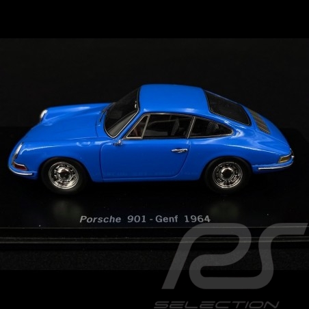 Porsche 901 Genf 1964 Blau 1/43 Spark MAP02020613