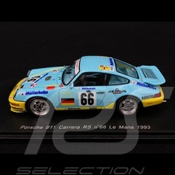 Porsche 911 Type 964 Carrera RS 1993 N°66 Le Mans 1/43 Spark S2077