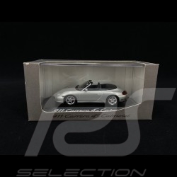 Porsche 996 Carrera 4S Cabriolet grise 1/43 Minichamps WAP02010014