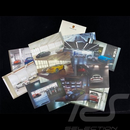 Set 12 Porsche Uncovered Postcards