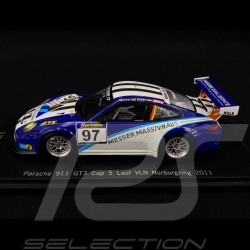 Porsche 911 type 997 GT3 Cup 5. Lauf VLN Nürburgring 2011 n°97 1/43 Spark