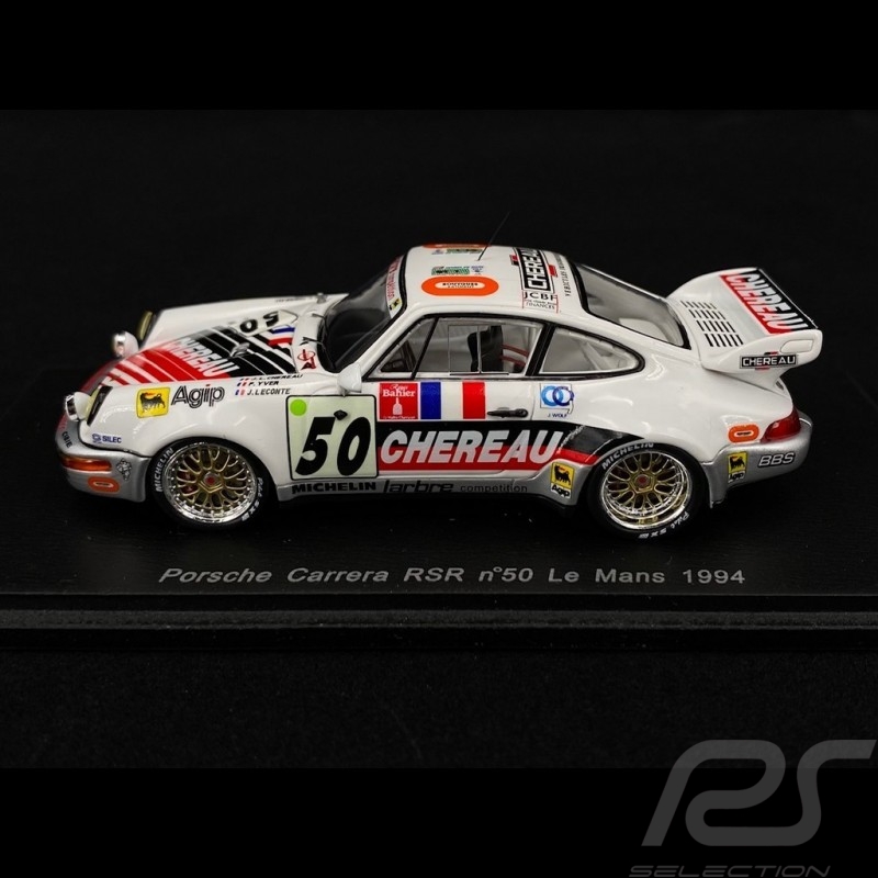Porsche 911 Type 964 Carrera RSR n°50 Le Mans 1994 1/43 Spark S4175