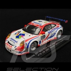 Porsche 911 GT3 RSR Type 997 n° 76 Vainqueur de classe class winner sieger 24h Le Mans 2007 1/43 Spark S1903