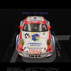 Porsche 911 GT3 RSR Type 997 n° 76 Klassensieger 24h Le Mans 2007 1/43 Spark S1903