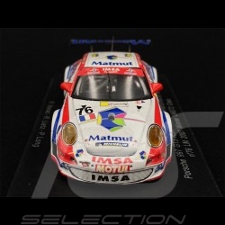 Porsche 911 GT3 RSR Type 997 n° 76 Vainqueur de classe class winner sieger 24h Le Mans 2007 1/43 Spark S1903