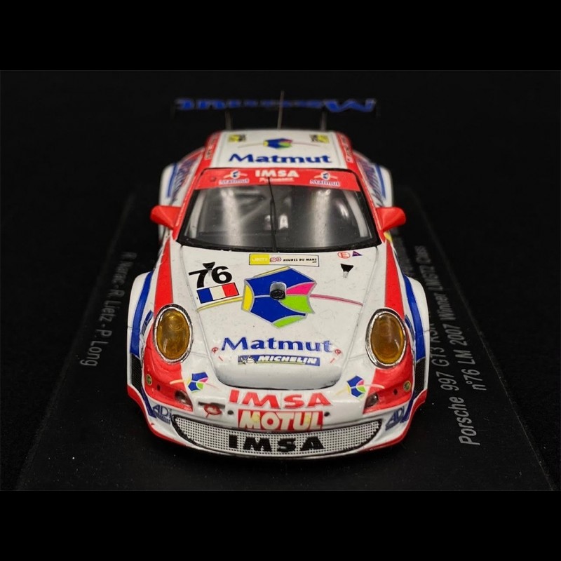Porsche 911 GT3 RSR Type 997 N° 76 Vainqueur De Classe 24h Le Mans 2007 143 Spark S1903 9580006919038
