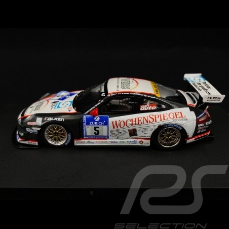Porsche 911 typ 997 GT3 n° 5 24h Nürburgring 2009 1/43 Minichamps 437096705