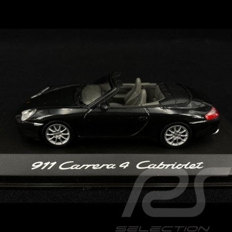 Porsche 911 Type 996 Carrera 4 Cabriolet noir 1/43 Minichamps WAP02008512