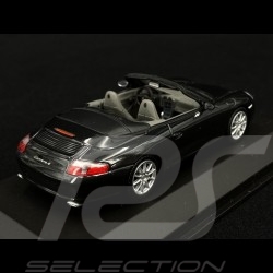 Porsche 911 Type 996 Carrera 4 Cabriolet black 1/43 Minichamps WAP02008512
