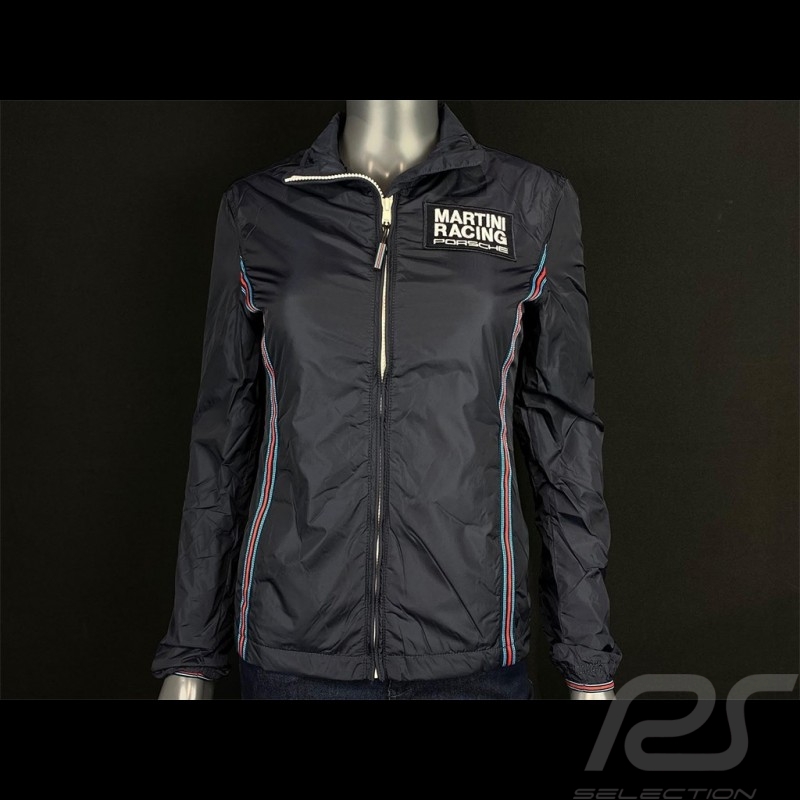 Windbreaker Jacke Porsche Martini Racing Dunkelblau WAP923F - Damen