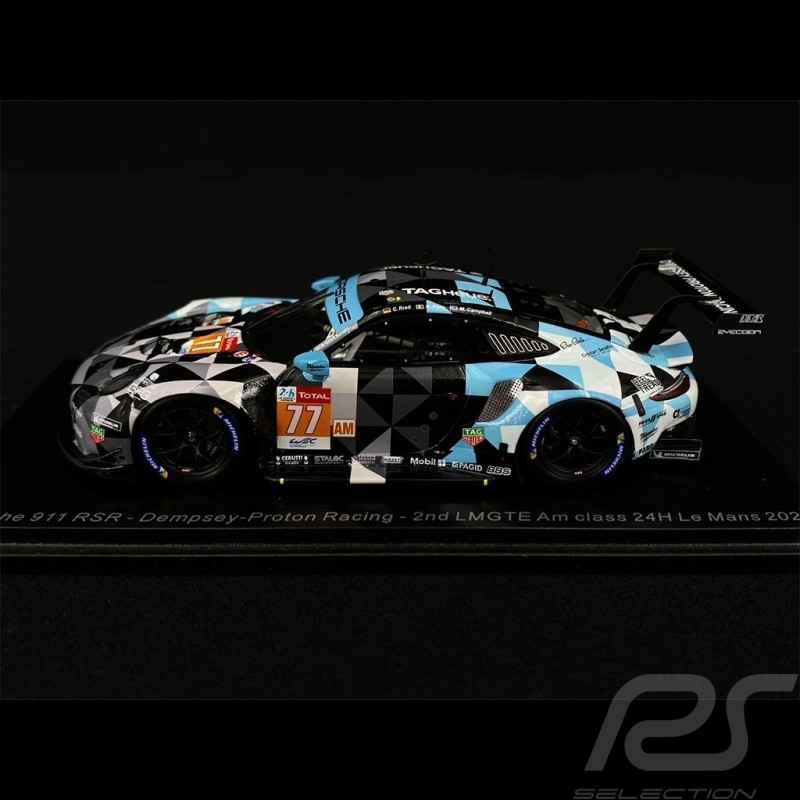 Porsche 911 RSR Type 991 n° 77 24h Le Mans 2020 1/43 Spark S7989