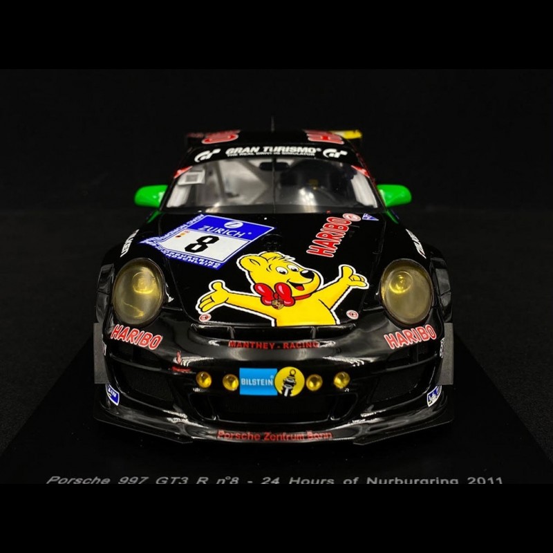 Spark 1:43 Porsche 911 GT3 R #8 24h Nürburgring 2014 Haribo Racing Team