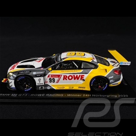 BMW M6 GT3 Team Rowe Racing Vainqueur winner sieger 24h Nürburgring 2020 1/43 Spark SG680