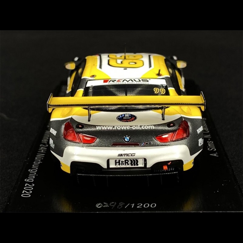 BMW M6 GT3 Team Rowe Racing Winner 24h Nürburgring 2020 1/43 Spark