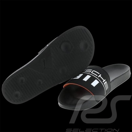 Claquettes sandalen sandals Porsche 911 Puma PL Graphic Leadcat Noir / Orange 37586601