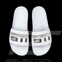 Claquettes sandals sandalen flip flop Porsche 911 Puma PL Graphic Leadcat Blanc / Bleu clair 37586602