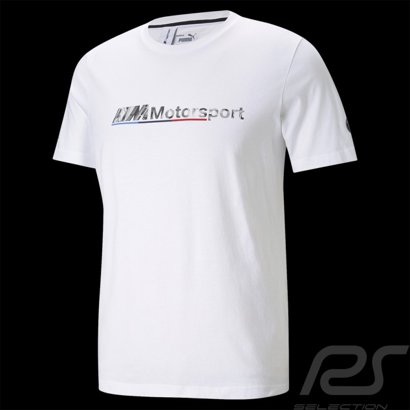T-shirt BMW Motorsport MMS Logo Tee+ Puma white  599529 02 - men
