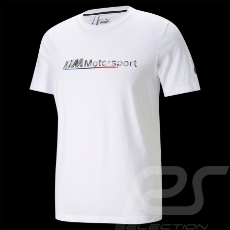 T-shirt BMW Motorsport MMS Logo Tee+ Puma Blanc white weiß 599529 02 - homme