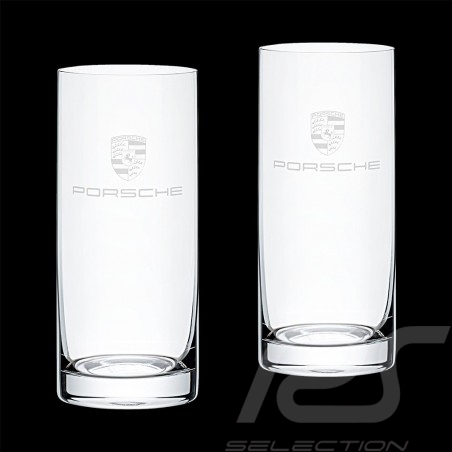 Set de 2 verres glass glaßen Porsche Long drink WAP0505010NLGL