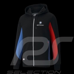 BMW M Motorsport Jacke by Puma Softshell Sweatshirt HoodieSchwarz / Blau / Rot - Herren