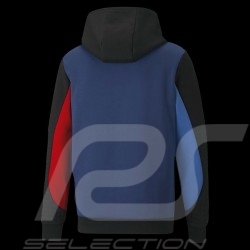 Veste BMW M Motorsport Puma Softshell Sweatshirt Hoodie Noir / Bleu / Rouge - homme Jacket Jacke