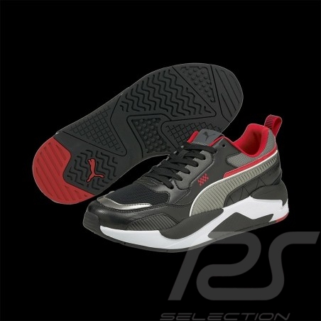 Chaussures Ferrari Puma Race X-Ray 2 Noir Gris Rouge 306953-01