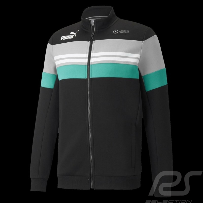 Veste sweat Mercedes-AMG Petronas Puma Schwarz / Grün - Herren 531720-01